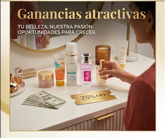 Ganancias atractivas JAFRA